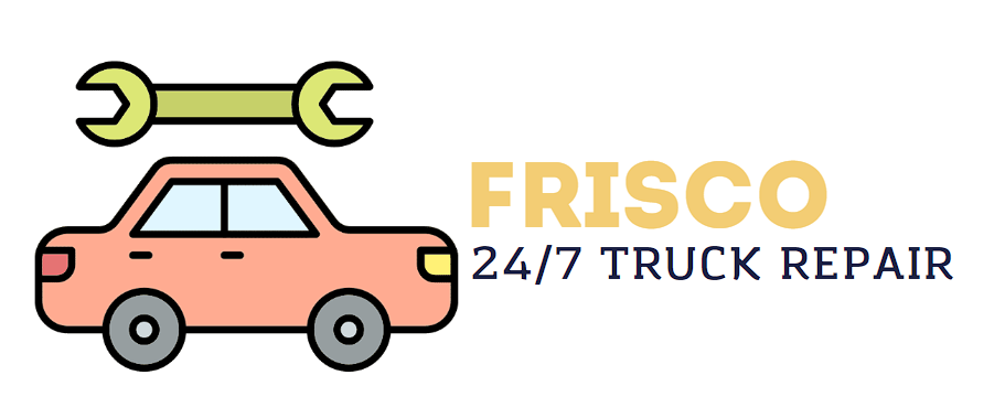 this image shows frisco 24/7 truck repair logo